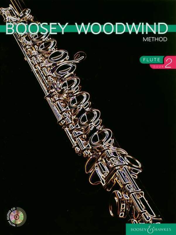 BOOSEY WOODWIND METHOD FLUTE 2 BK/CD