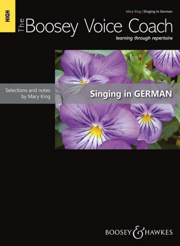 BOOSEY VOICE COACH SINGING IN GERMAN HIGH
