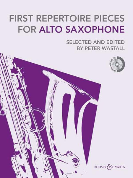 FIRST REPERTOIRE PIECES REVISED BK/CD ALTO SAX