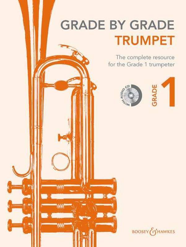 GRADE BY GRADE TRUMPET GR 1 BK/CD