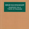 RHAPSODY ON A THEME OF PAGANINI OP 43 STUDY SCORE