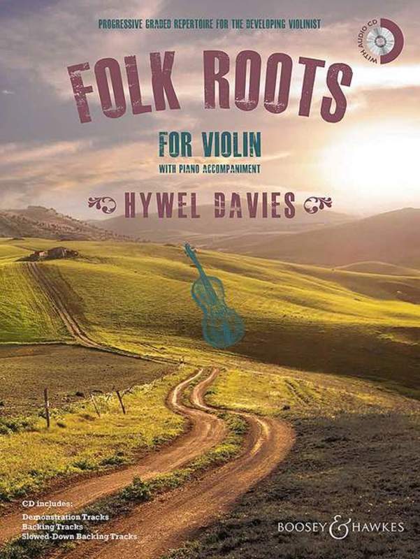 FOLK ROOTS FOR VIOLIN BK/CD