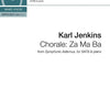 JENKINS - CHORALE ZA MA BA SATB