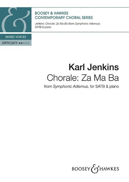 JENKINS - CHORALE ZA MA BA SATB