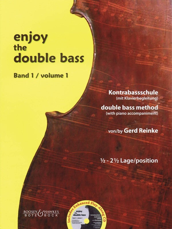 ENJOY THE DOUBLE BASS V1 BK/CD