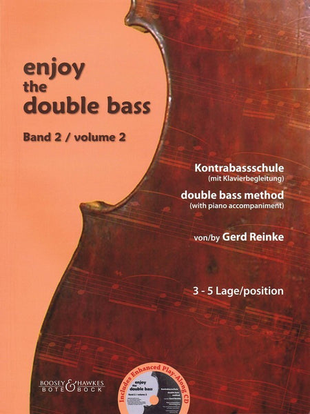 ENJOY THE DOUBLE BASS VOL 2 BK/CD