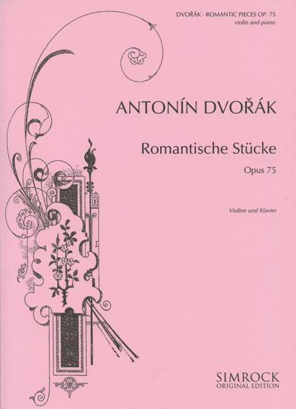 DVORAK - ROMANTIC PIECES OP 75 VIOLIN/PIANO