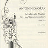 DVORAK - SONGS MY MOTHER OP 55/4 VIOLIN/PIANO