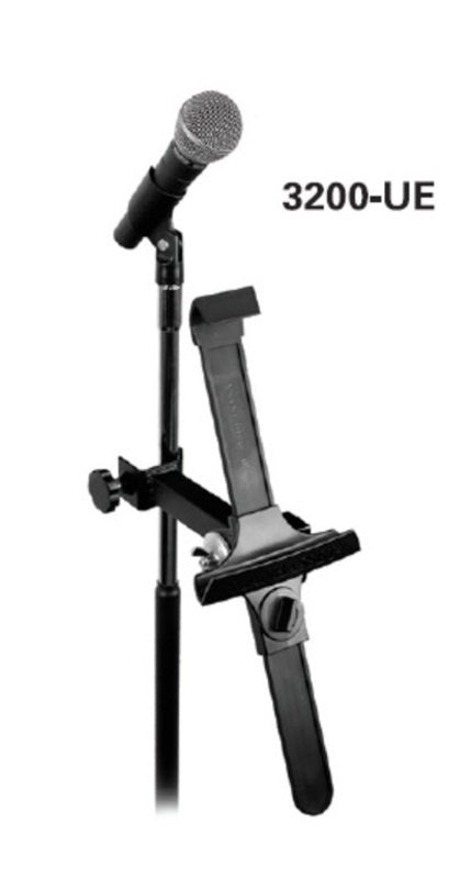 UNIVERSAL TABLET HOLDER MIC/MUSIC STAND MOUNT WITH EXTENSION