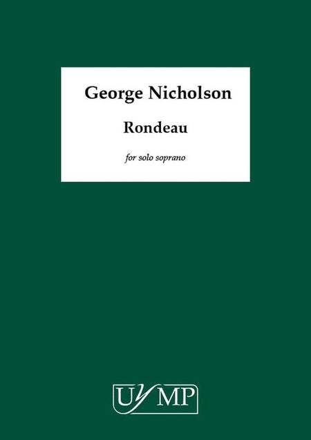 NICHOLSON - RONDEAU FOR SOLO SOPRANO