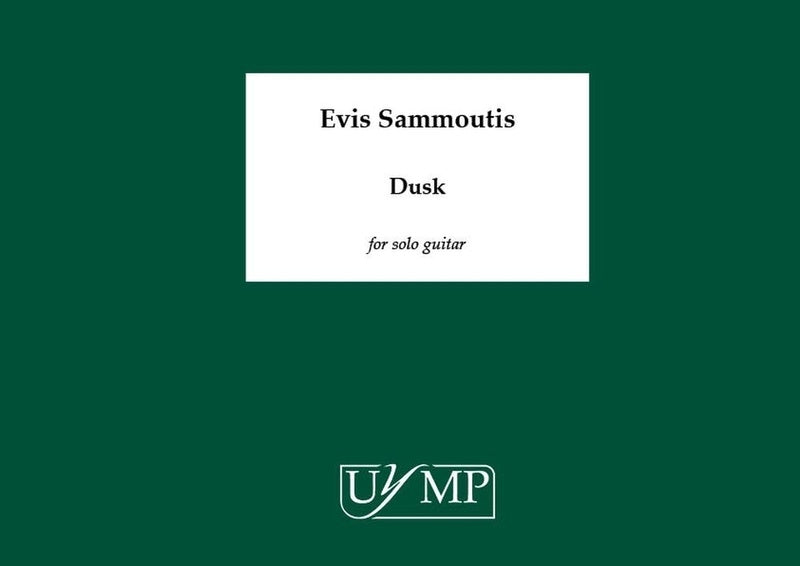 SAMMOUTIS - DUSK FOR SOLO GUITAR