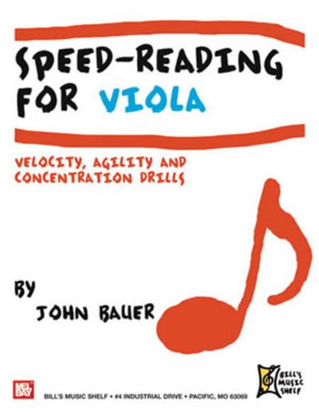 SPEED READING FOR VIOLA