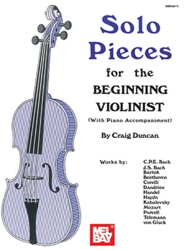 SOLO PIECES FOR THE BEGINNING VIOLINIST