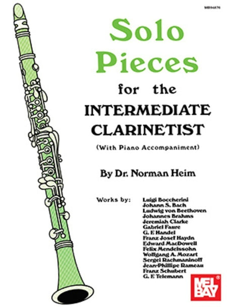 SOLO PIECES FOR THE INTERMEDIATE CLARINETIST