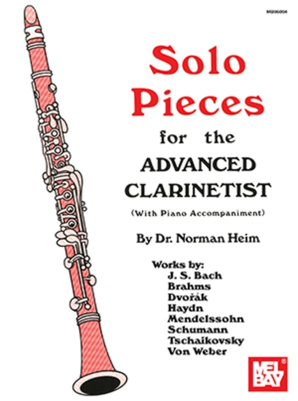 SOLO PIECES FOR THE ADVANCED CLARINETIST