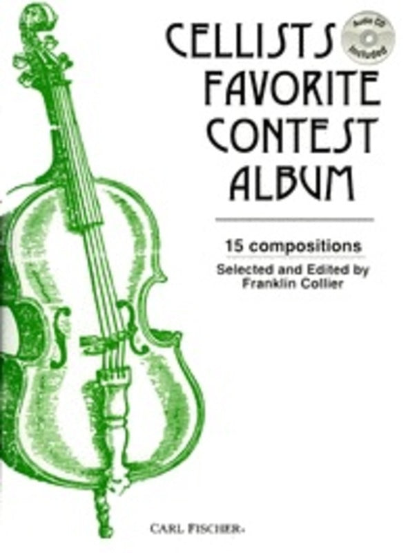 CELLISTS FAVOURITE CONTEST ALBUM BK/OLA