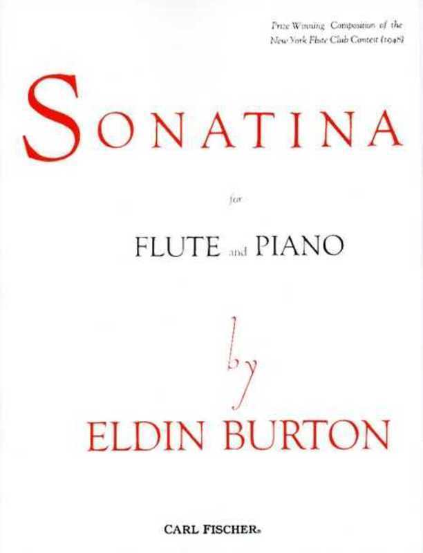 BURTON - SONATINA FOR FLUTE/PIANO