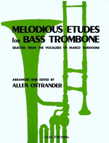 BORDOGNI - MELODIOUS ETUDES FOR BASS TROMBONE
