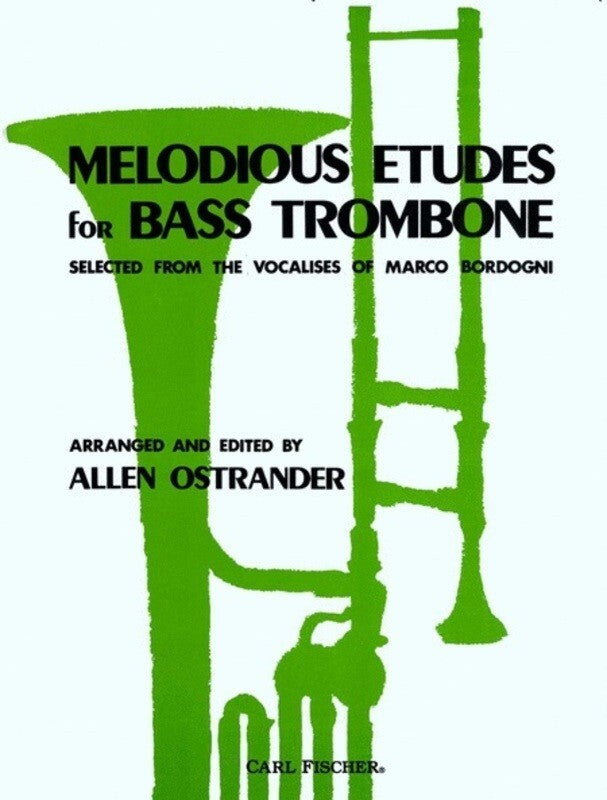 BORDOGNI - MELODIOUS ETUDES FOR BASS TROMBONE