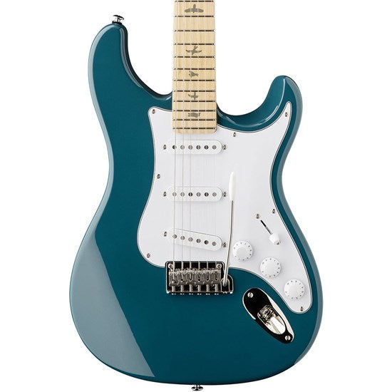 PRS SE Silver Sky: Maple FB, Nylon Blue