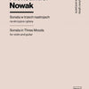 NOWAK - SONATA IN THREE MOODS FOR VIOLIN/GUITAR