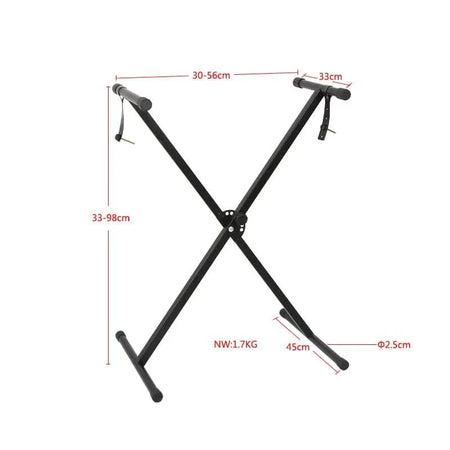 HBK Single Keyboard Stand Q-1XA
