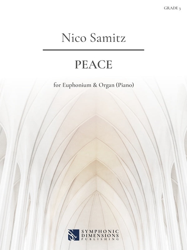 SAMITZ - PEACE FOR EUPHONIUM/ORGAN (PIANO)