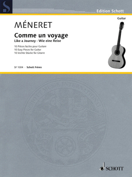 MENERET - LIKE A JOURNEY 10 EASY PIECES GUITAR