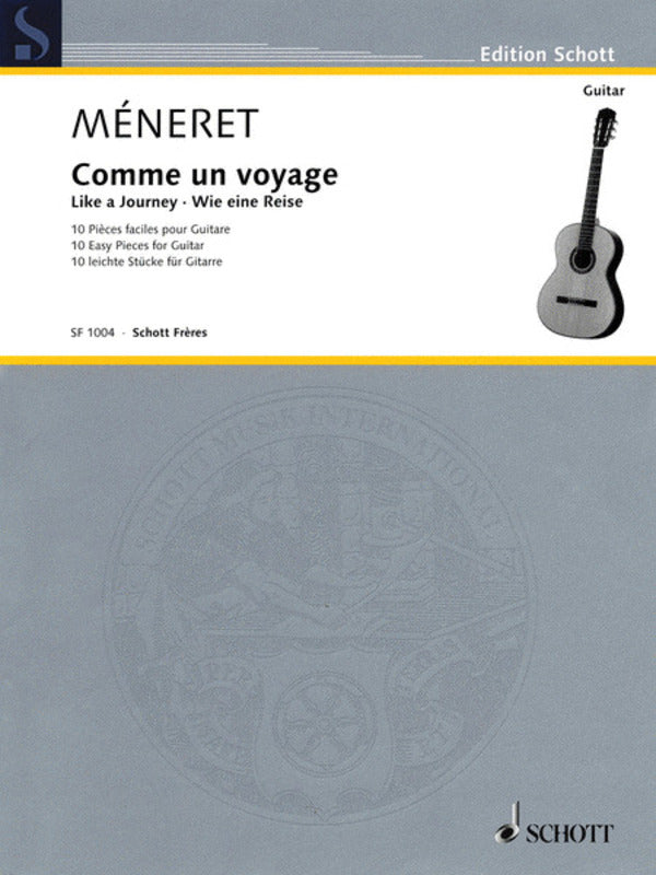 MENERET - LIKE A JOURNEY 10 EASY PIECES GUITAR