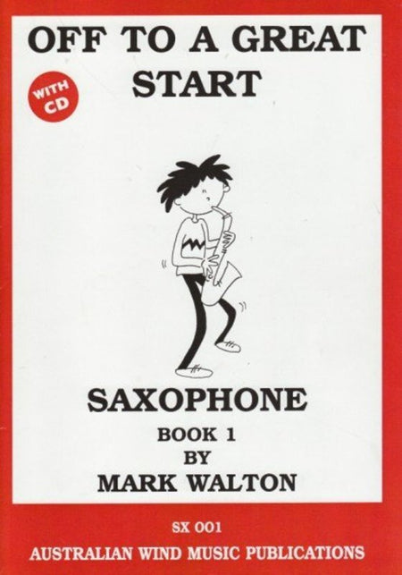 OFF TO A GREAT START TENOR SAX BK 1 BK/CD