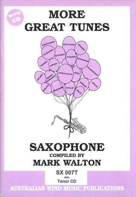 MORE GREAT TUNES TENOR SAX BK/CD
