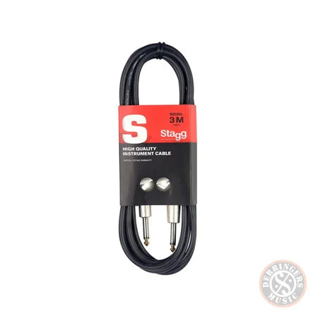 Stagg SGC3DL Deluxe Instrument Cable - 3m/10ft