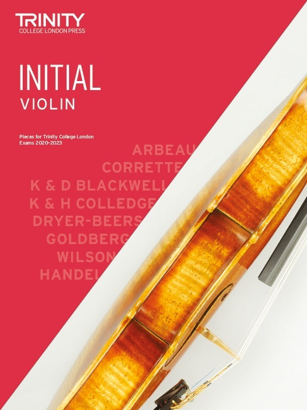 TRINITY VIOLIN EXAM PIECES 2020-23 INITIAL VIOLIN/PIANO