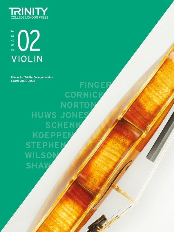 TRINITY VIOLIN EXAM PIECES 2020-23 GR 2 VIOLIN/PIANO