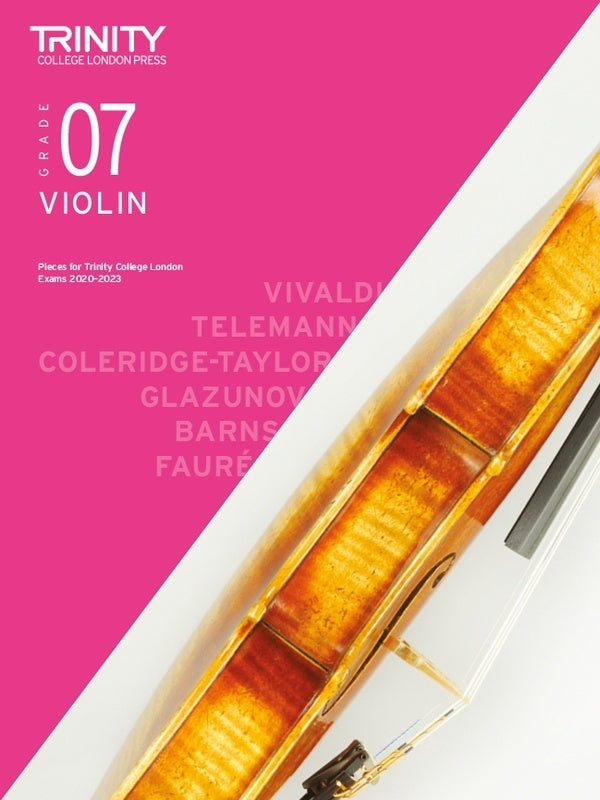 TRINITY VIOLIN EXAM PIECES 2020-23 GR 7 VIOLIN/PIANO