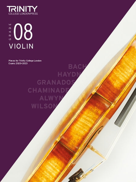 TRINITY VIOLIN EXAM PIECES 2020-23 GR 8 VIOLIN/PIANO