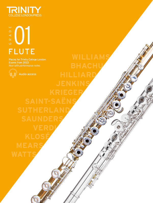 TRINITY FLUTE EXAM PIECES FROM 2023 GRADE 1