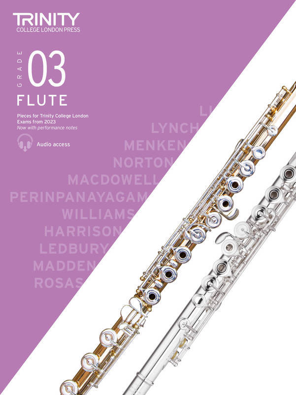 TRINITY FLUTE EXAM PIECES FROM 2023 GRADE 3