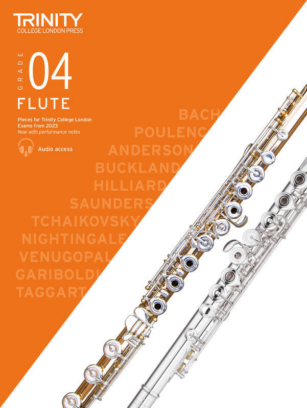 TRINITY FLUTE EXAM PIECES FROM 2023 GRADE 4