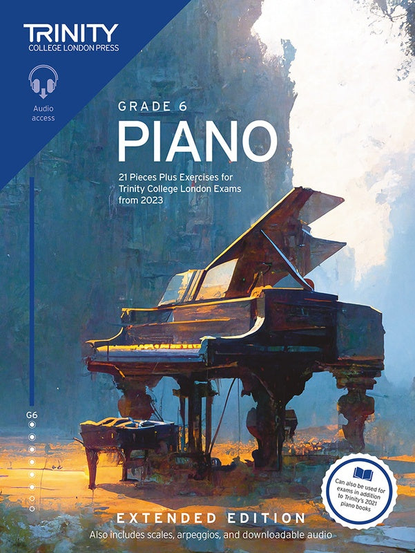 TRINITY PIANO EXAM PIECES & EXERCISES 2023 GR 6 EXTENDED OLA
