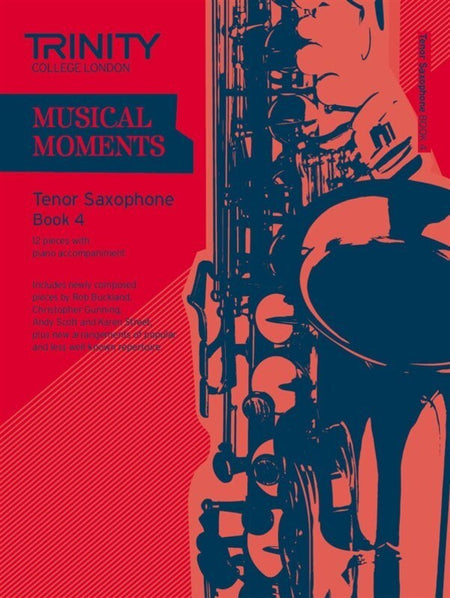 MUSICAL MOMENTS TENOR SAX BK 4 SAX/PNO