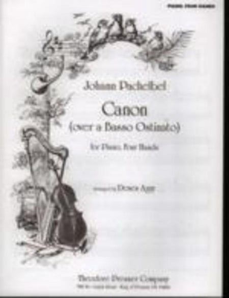 PACHELBEL - CANON FOR PIANO DUET ARR AGAY