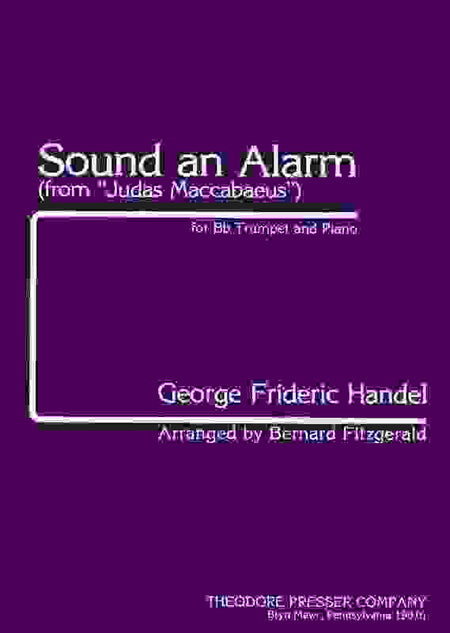 HANDEL - SOUND AN ALARM TRUMPET/PIANO