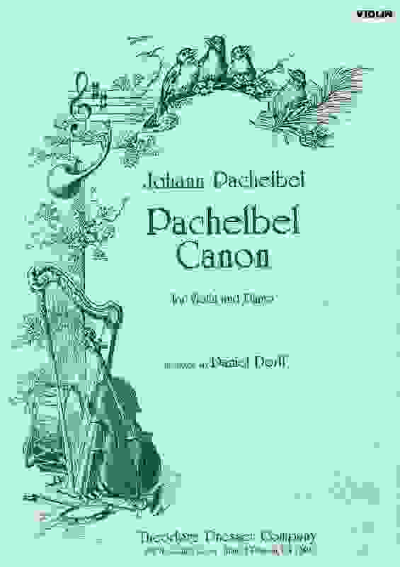 PACHELBEL CANON FOR VIOLIN/PIANO ARR DORFF