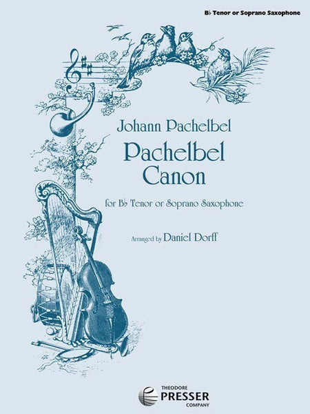 PACHELBEL CANON FOR TENOR SAX/PIANO ARR DORFF