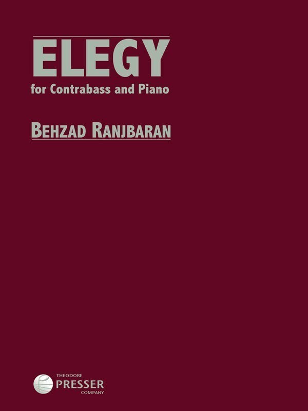RANJBARAN - ELEGY FOR DOUBLE BASS/PIANO