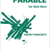 PERSICHETTI - PARABLE VIII FOR SOLO HORN