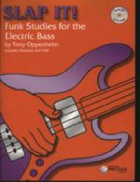 SLAP IT FUNK STUDIES FOR THE ELECTRIC BASS BK/OLA
