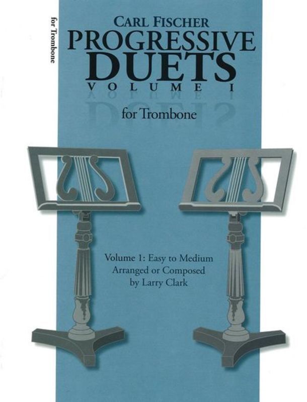 PROGRESSIVE DUETS FOR TROMBONE ARR CLARK BK 1