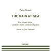 BRUUN - THE RAIN AT SEA SATB/ENSEMBLE FULL SCORE